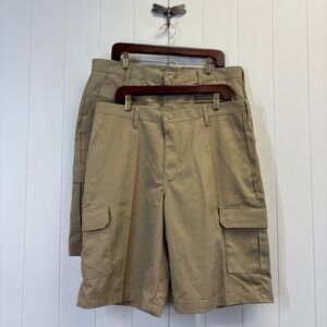 Red Kap Workwear Cargo Shorts 2 pc Men Size 36 Streetwear Utility Safari NWT
